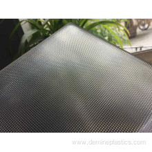 Plastic diffusing prismatic sheet  for outdoor billboard